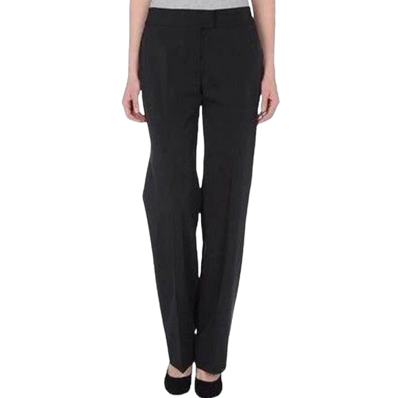 Laurel by Escada Black Virgin Wool Dress Pants sz 38 USA 8 - Picture 1 of 7